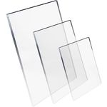 Pixly® Crystal Clear Acrylic Perspex Plastic Sheet | Transparent | A5 A4 A3 | 2mm/3mm/5mm Thickness - Multipurpose Crafting, DIY and More (Thickness: 2mm, A4-210mm x 297mm)