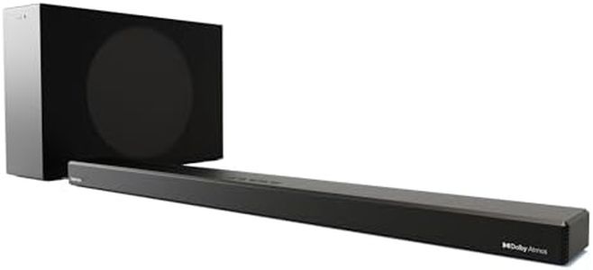 AZATOM Dolby Atmos Soundbar 2.1.2 with Wireless Subwoofer | 240W High-Resolution Surround Sound | HDMI eARC, ARC, Optical, Bluetooth | Home Theatre Audio System for 4K TVs & Movies Pulsar PR500