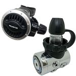 Scuba Choice Scuba Diving Palantic AS105 DIN Regulator Adjustable Second Stage with 27" Hose
