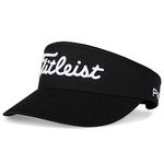 Titleist Golf- Tour Visor Staff Collection Black/White