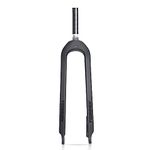 splumzer 1-1/8" 26/27.5/29" 3K T800 MTB Fork with Fixed Full Carbon Disc Brake 28.6mm Threadless Straight Tube Super Light Mountain Bike Front Fork (27.5 inches)