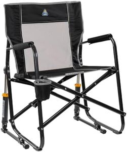 GCI Outdoor Freestyle Rocker Outdoor Rocking Chair with Beverage Holder