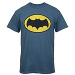 Batman Adam West Logo T-Shirt (as1, Alpha, x_l, Regular, Regular) Navy, Navy, X-Large