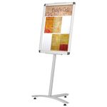 Quartet Improv Lobby Clip Frame Sign, 18 x 24 Inches, Aluminum Pedestal Base (LCF2418)