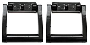 JSP Manufacturing Black Plastic Cooler Replacement Handles # 21023 Compatible with Igloo for 25-72 qt Coolers (2)