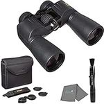 Action Binoculars 12x50 Extreme All-Terrain Binocular, Black, 7246, Bundle with a Lens Pen and Lumintrail Cloth