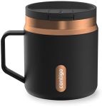 Contigo SnapSeal 14 oz Office Mug | Vacuum-Insulated Stainless Steel Tumbler for Hot Coffee & Tea or Cold Drinks | Spill-Proof Lid w/Straw Compatibility | BPA & Lead-Free | Dishwasher Safe