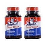 Elmer's No-Wrinkle Rubber Cement, A