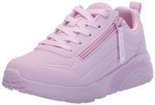 Skechers Unisex Kids Street Girls Trainers, Light Pink Synthetic Trim, 3 UK