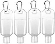 Hand Sanitiser Bottle with Clip x4 