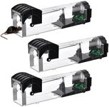 WHEELIO Mouse Traps, 3 Pack Humane 