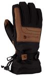 Carhartt Men's Cold Snap Insulated Work Glove, Black/Barley, Large