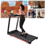 Lacuffy Raceable Folding Treadmill, Incline Treadmill Suitable for Intellegent Wearable Devices MAX 158Kg Treadmills for Home Foldable, Foldable Treadmill with AI Training and Multi-runner race