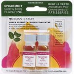 LorAnn Twin Pack Super Strength Flavoring Oils – Highly Concentrated Food Grade Extracts for Baking, Candy Making, and Beverages (Spearmint)