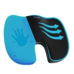 Frido Ultimate Coccyx Seat Cushion With Orthopedic Memory Foam,For Tailbone&Lower Back Pain Relief,Ergonomic U-Shaped Hip Support Pillow For Chairs,Car Seat,Floor,Made In India,Upto 60 Kg,Multicolor