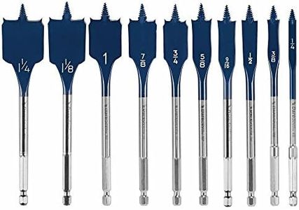 Bosch DSB5010 10-Piece Daredevil Standard Spade Bit Set