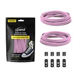 Xpand No Tie Shoelaces System with Elastic Laces - One Size Fits All Adult and Kids Shoe