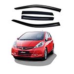 AutoDream Unbreakable Door Visor for Honda Jazz (2009 to 2014) Type 1 (Set of 4pc)