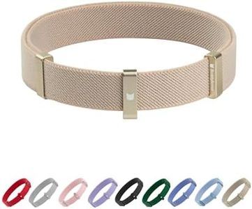 BuddyArmor Safety Cat Collar - U.S. IDA Gold Awarding Design, Elastic Quick Release, Non Breakaway - Lightweight for Kitten, Neck Fit 7.8'-15.7' for All Small Large Cat,M(Linen)