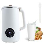 Nut Milk Maker Machine,Soy Milk Maker,1L Soup Maker with LED Display,Milky Plant Machine with Timer|auto-Clean|filter Free|keep Warm,for Homemade Soy Almond Plant Oat Milks,Milkshake,Porridges