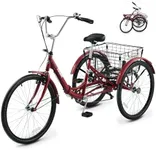 Viribus Folding Adult Tricycle, 7 S