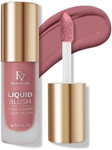 FV Blush Liquido Altamente Pigmentato, Fard Make Up con Finitura Naturale, Lunga Durata, Idratante e Leggero, Dewy Texture, Fard Liquido Idratante per Il Viso (Courage, 5g)