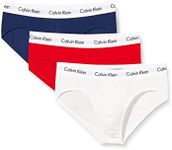 Calvin Klein Men 3P HIP BRIEF White
