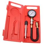 Generic 1 Set 13" Automotive Motorcycle Cylinder Pressure Gauge Detecting Instrumentation Detector Diagnostic Tool