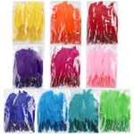 M-Aimee 500pcs Natural Feathers, Bright Colors, Feathers for DIY Crafts