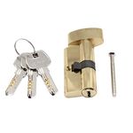 ARCHIS 60 MM KEY & KNOB CYLINDER (PB FINISH)