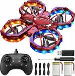 RC Toys Mini Drones for Kids for Beginners,Remote Control Toy with 3 Speeds Mode, 360° Flips,LED Light Auto Hovering, Headless Mode, RC Drones Birthday Gifts Kids Toys for 6-14 Year Old Boys Girls