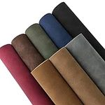 8 Pcs Frosted Suede Faux Leather Fa