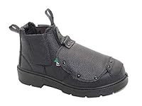 D10 CSA approved Safety Shoes, Work Boots, Construction Boots (14 men US wide, black)