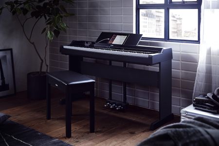 Yamaha P-S500 Digital Piano, Black – 88-Key Weighted Keyboard
