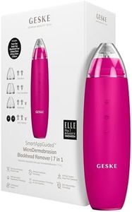 GESKE SmartAppGuided™ MicroDermabrasion Blackhead Remover | 7 in 1 | Blackhead Remover | Electric Pore Cleaner | Innovative Vacuum Cup | Beauty Tool | Skin Cleansing Device | Skincare Device