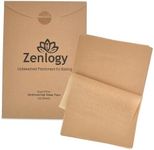 Zenlogy Parchment Paper Sheets 12x16 (500 sheets) for Baking - Unbleached Chlorine-free High Heat Non-Stick Pre-Cut Parchment Paper for Half Sheet Pans