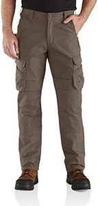 Carhartt Men's Full Swing Steel Cargo Pant Work Utility, Tarmac, W30/L30