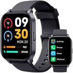 TOOBUR Smart Watch for Men, Answer/Make Calls, Alexa Built-in, Fitness Tracker, Sleep Tracker/100 Sports/IP68 Waterproof, Smartwatch Compatible Android iOS