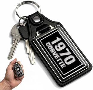 Brotherhood Car Key Chain for Corvette - Classic Models Keychain for Men and Women Gift Key Ring - 1970