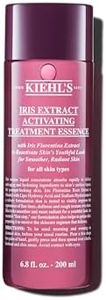 Kiehl's Iris Extract Activating Treatment Essence, Anti-aging Facial Skincare for Fine Lines & Radiance, Hydrates & Exfoliates Skin, Smooths Texture, with Lipo Hydroxy Acid, All Skin Types - 6.8 fl oz