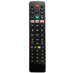 Paril® Tv Remote Compatible for Croma/Akai/Vise/JVC/Iconic Smart led/LCD tv RemoteNew TvR-130(NO Voice Command)(Same Remote Only Will Work)(Before Buy Check All Images)