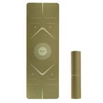 Boldfit Yoga Mat for Women and Men TPE Material Extra Thick Exercis for Men for Workout, Yoga, Fitness, Exercise Mat Anti Slip Mat,6mm Gym Mat