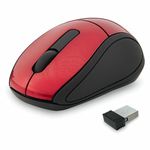 Verbatim Wireless Mini Travel Optical Mouse - Red