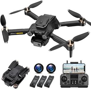 Drones with camera for adults 4K HD GPS drone for beginners kids foldable RC quadcopter, 5G FPV transmission with 60 Mins flight time, Brushless motor, Auto return, Christmas Gifts for Girls/Boys