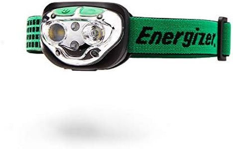 Energizer Vision LED Rechargeable Headlamp, Water Resistant Bright LED Headlamp for Outdoors, Camping Gear and Hurricane Supplies, Includes USB Charging Cable, Pack of 1