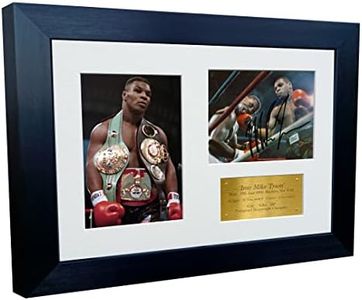 Kitbags & Lockers Mike Tyson 12x8 A4 Autographed Signed Photo Photograph Picture Frame Boxing Gift Poster Gold