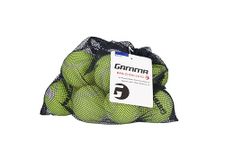 GAMMA Sports Pressureless Tennis-Balls with Mesh Tennis-Ball Bag 10 Pack