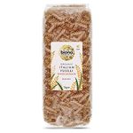 Biona Organic Wholegrain Fusilli 1kg, Pack of 1 - Made Using Fine Organic Durum Wheat - Bronza Extruded - Pair With Biona Pasta Sauces - Everyday Italian Inspired Dishes