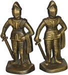 Medieval Knight Iron Bookends [Kitchen]