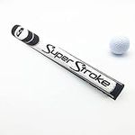 2.0 Golf Putter Grip , Oversized, Lightweight Golf Grip, Non-Slip, Shape Excellent Push for Golfer(Black)